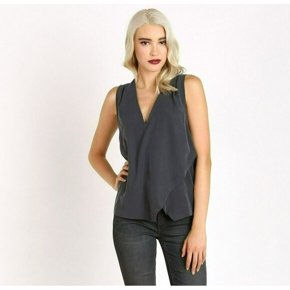 Free People Purple Simply Days V-neck Top - Picture 11 of 12